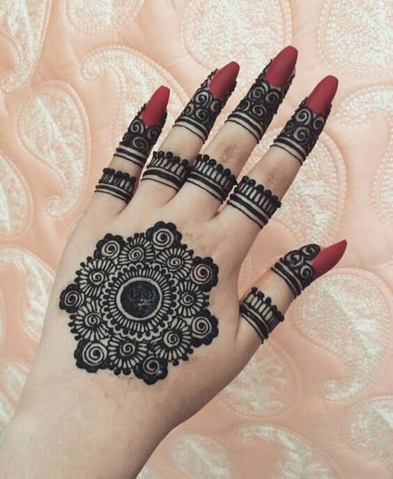 Mehndi Designs for Fingers