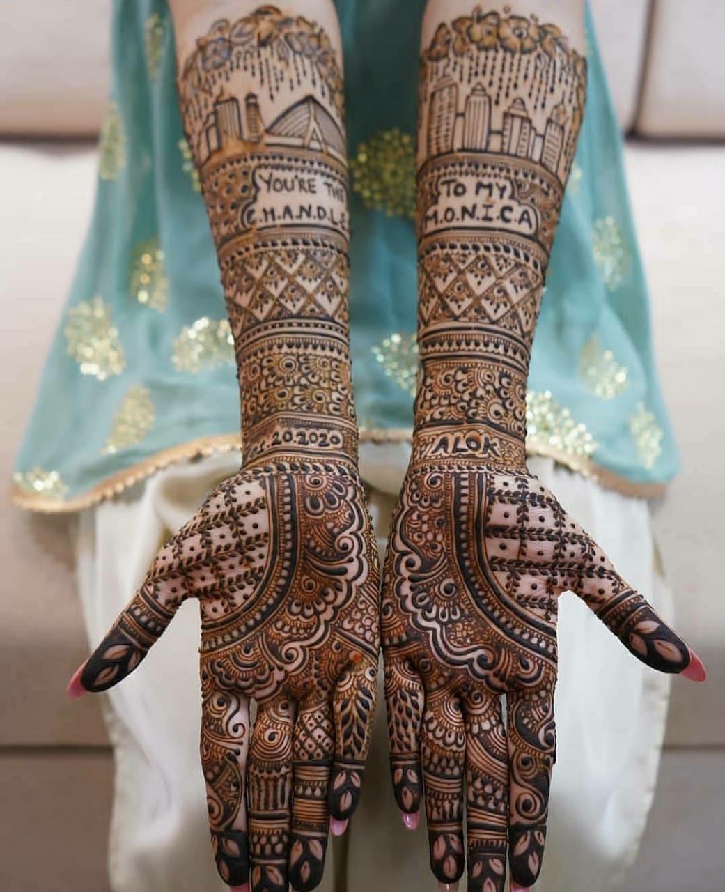 Rajasthani Mehndi design