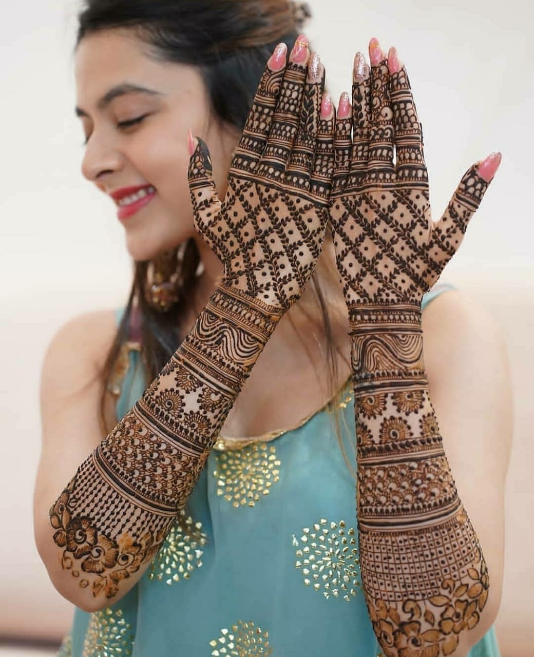 rajasthani mehndi designs for hands arabic