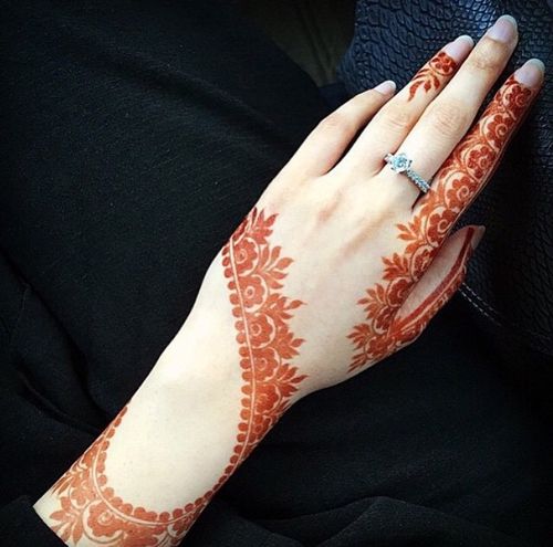 engagement Henna designs simple 