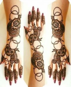 Arabic mehndi bail