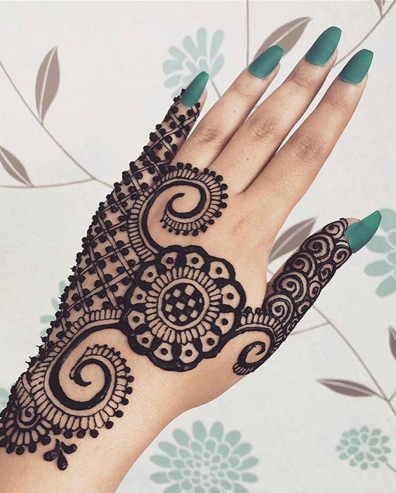 mehndi designs for raksha bandhan