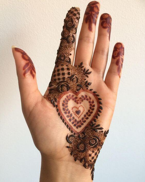 Arabic Mehndi Designs For Hand Wedding Bels