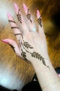 Simple Cone Designs Images For Hands 2020. New Latest Mehndi Design