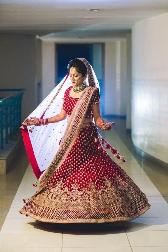 designer bridal lehenga in pune