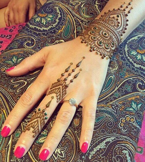 Images of Latest Mehndi Design