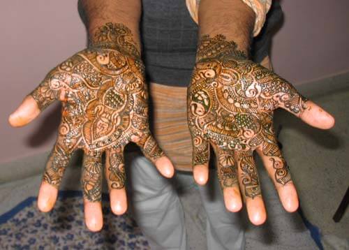 Mehndi Design for Dulha