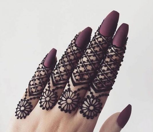 Mehndi Designs for Fingers