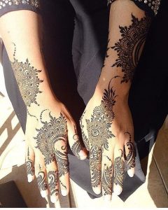 Simple Arabic Mehndi Designs