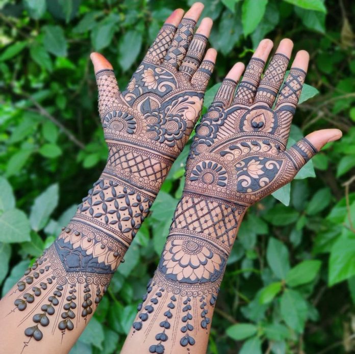 Rajasthani Mehndi Designs bail 12+Images, Ideas for 2020 | Weddingbels