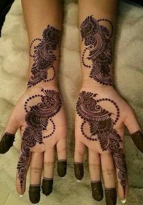 Best mehndi design For Girl . Henna Simple Design's | weddingbels