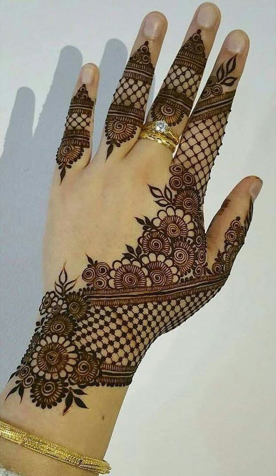 Best mehndi design For Girl . Henna Simple Design's | weddingbels