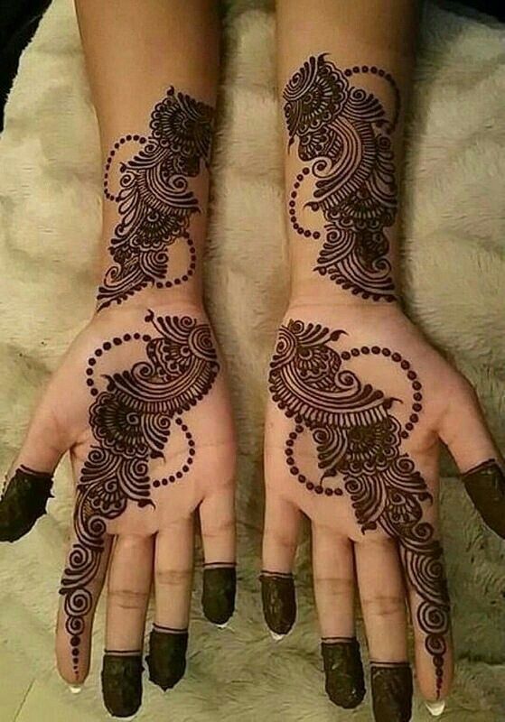 Best Mehndi Design For Girl Henna Simple Designs Weddingbels 