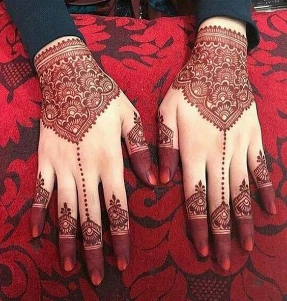 mehndi fashion design