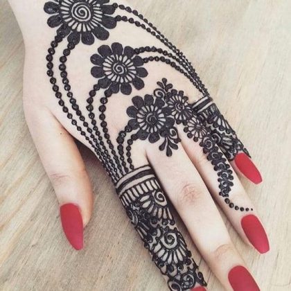 Best Mehndi Designs for College girls 17+Images | weddingbels